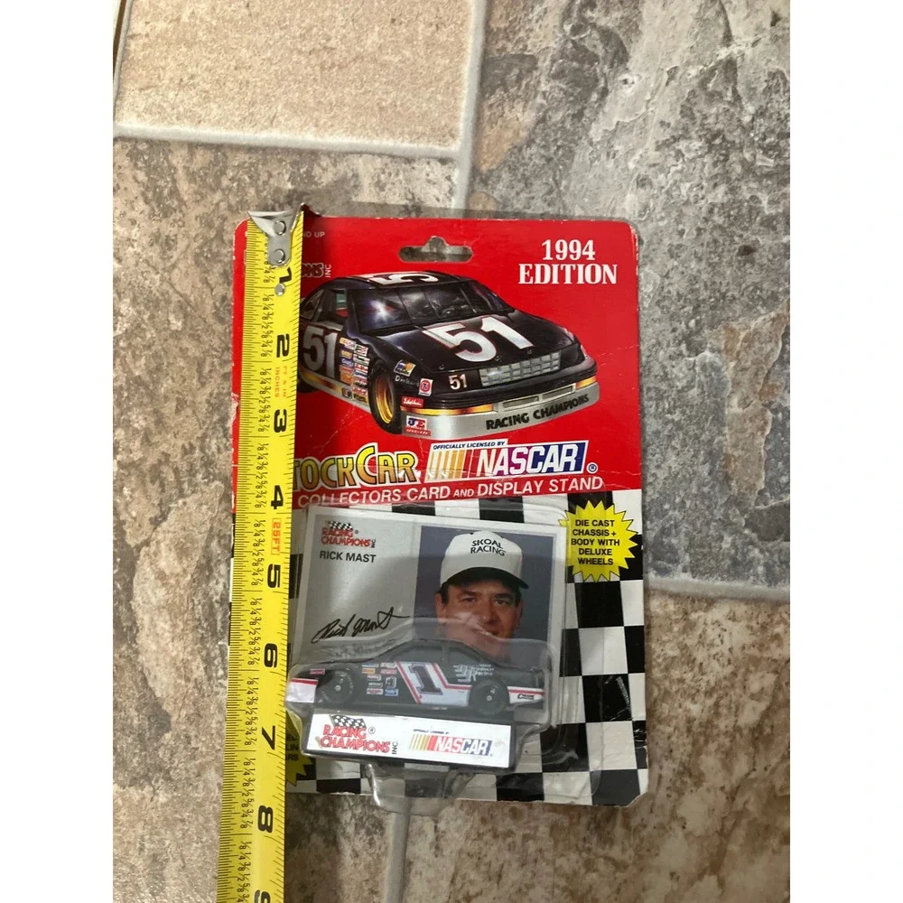 Racing Champions‎ 1994 Stock Car Rick Mast 51 Diecast NASCAR Collector Card